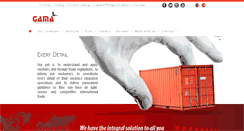 Desktop Screenshot of aduanasgama.com